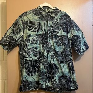 RIX HAWAII- BANANA LEAF ALOHA SHIRT